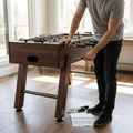 Table football spare parts, including legs and rods
