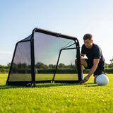 Football goal net in multiple sizes and colours for clubs and gardens