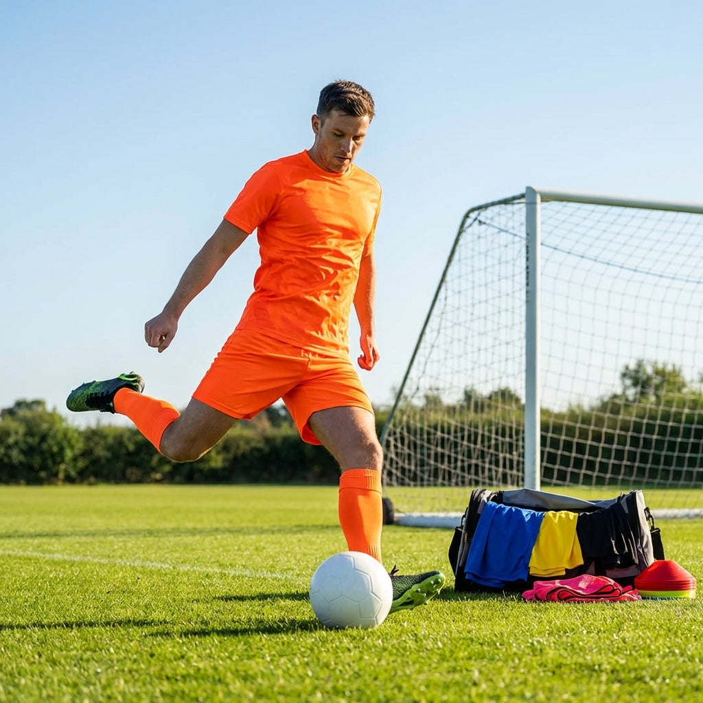 Men’s Short Sleeve Football Kit in various colours, football attire