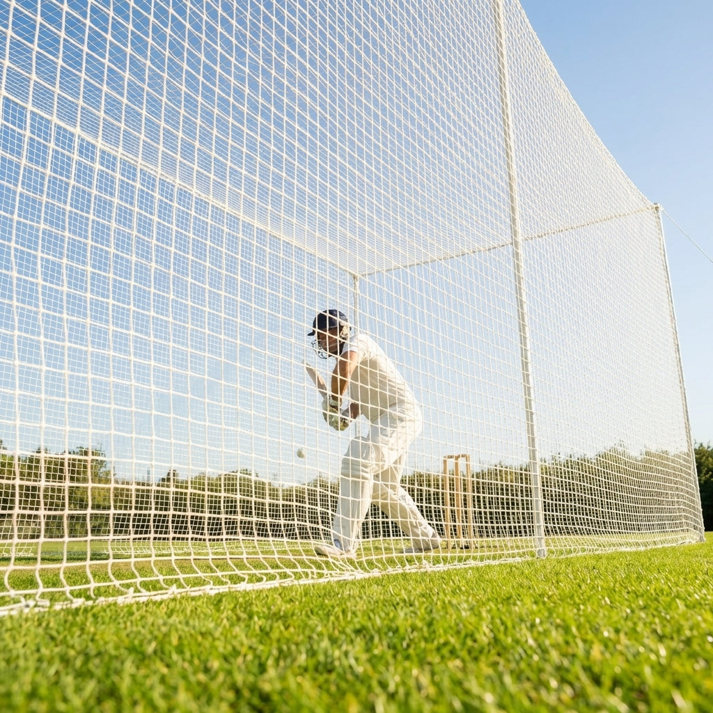 Cricket netting with custom size and flame retardant properties