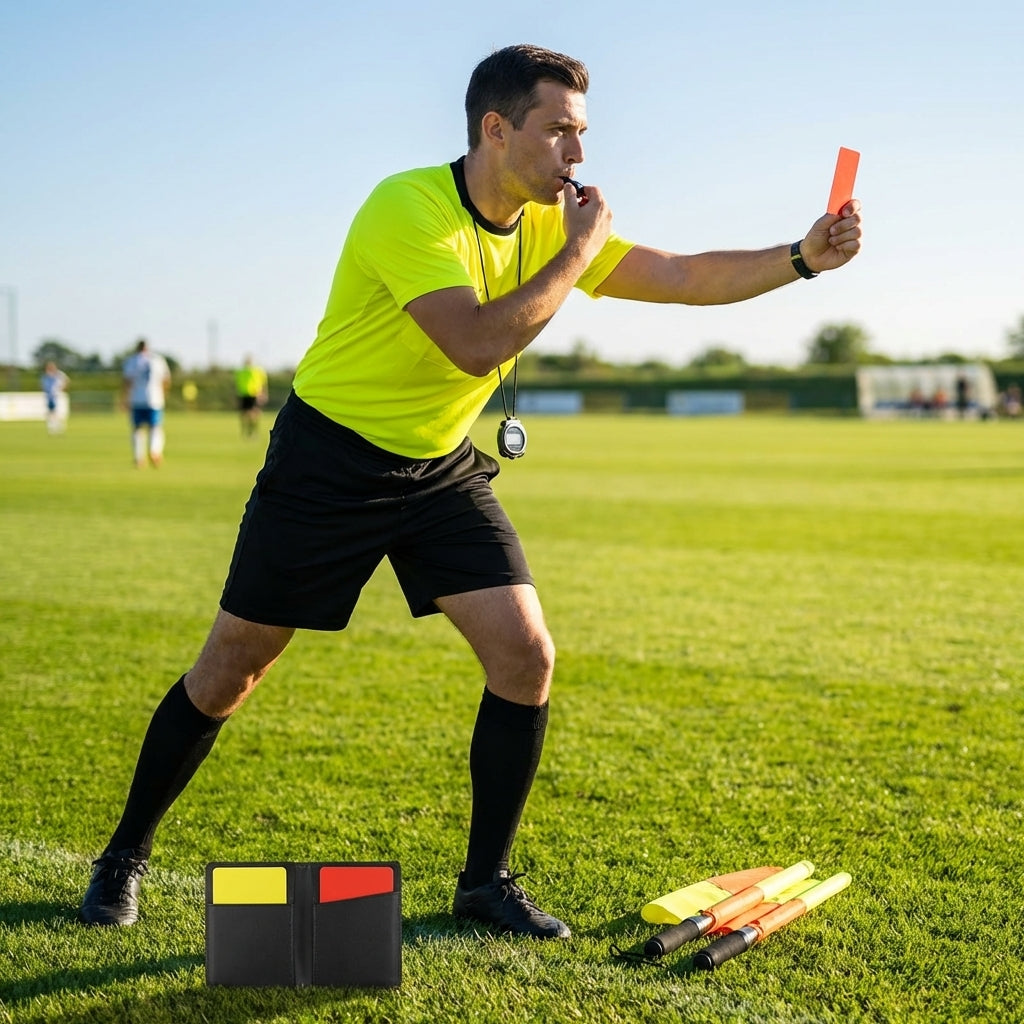 Football Referee Kit Bundle with premium officiating gear