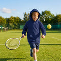 Junior hoodies made from cotton/polyester blend