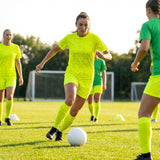 Women's Short Sleeve Football Shirt in vibrant colours