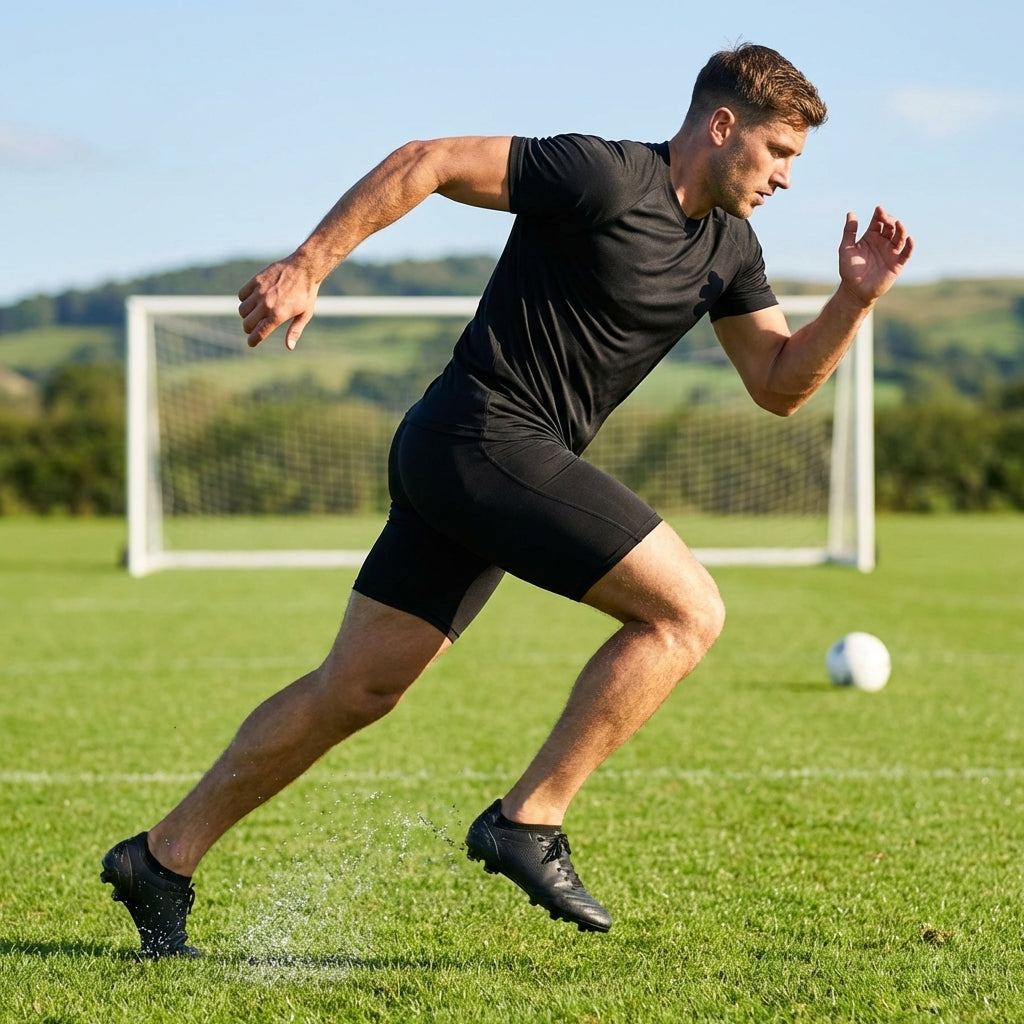 Men's base layer shorts in various colours, ideal for sportswear