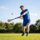 Ash Hurling Stick with custom grip colours, ideal for indoor and outdoor sports