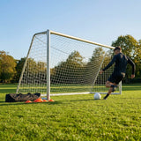 16ft x 7ft aluminium football goal for youth teams