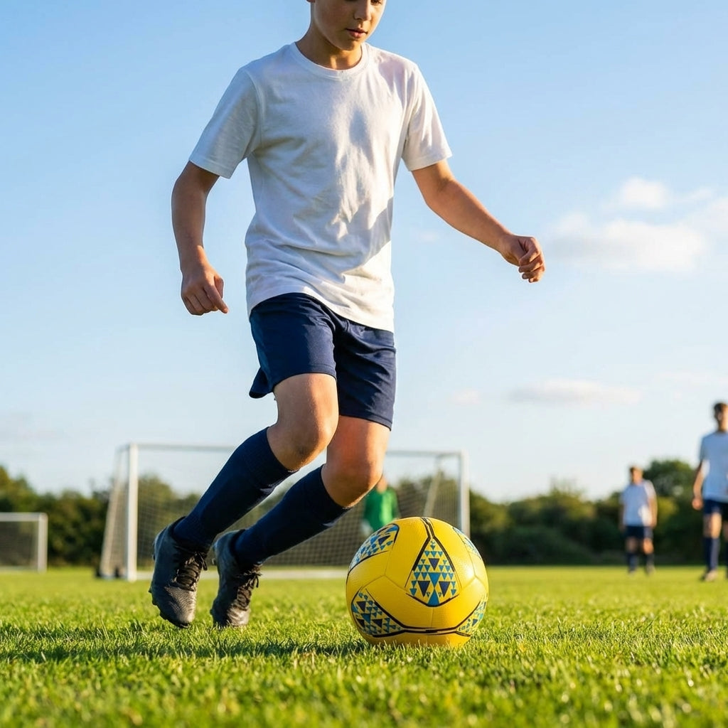Club football in various sizes and colours, suitable for multi-surface use