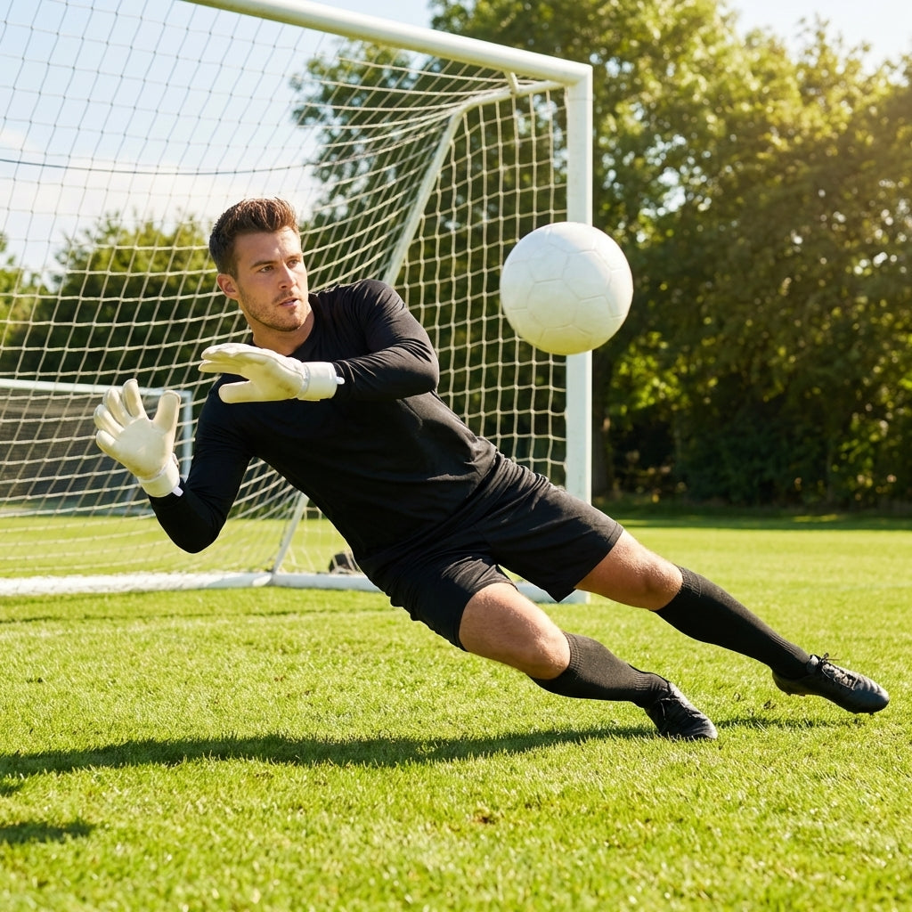 Men's long-sleeve goalkeeper shirt in various colours, football gear