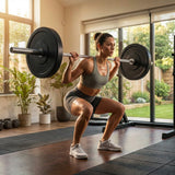 6ft Olympic barbell with Q235 steel chrome finish