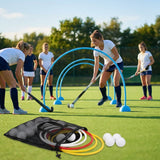 Hockey Passing Arcs in 8 colours for training