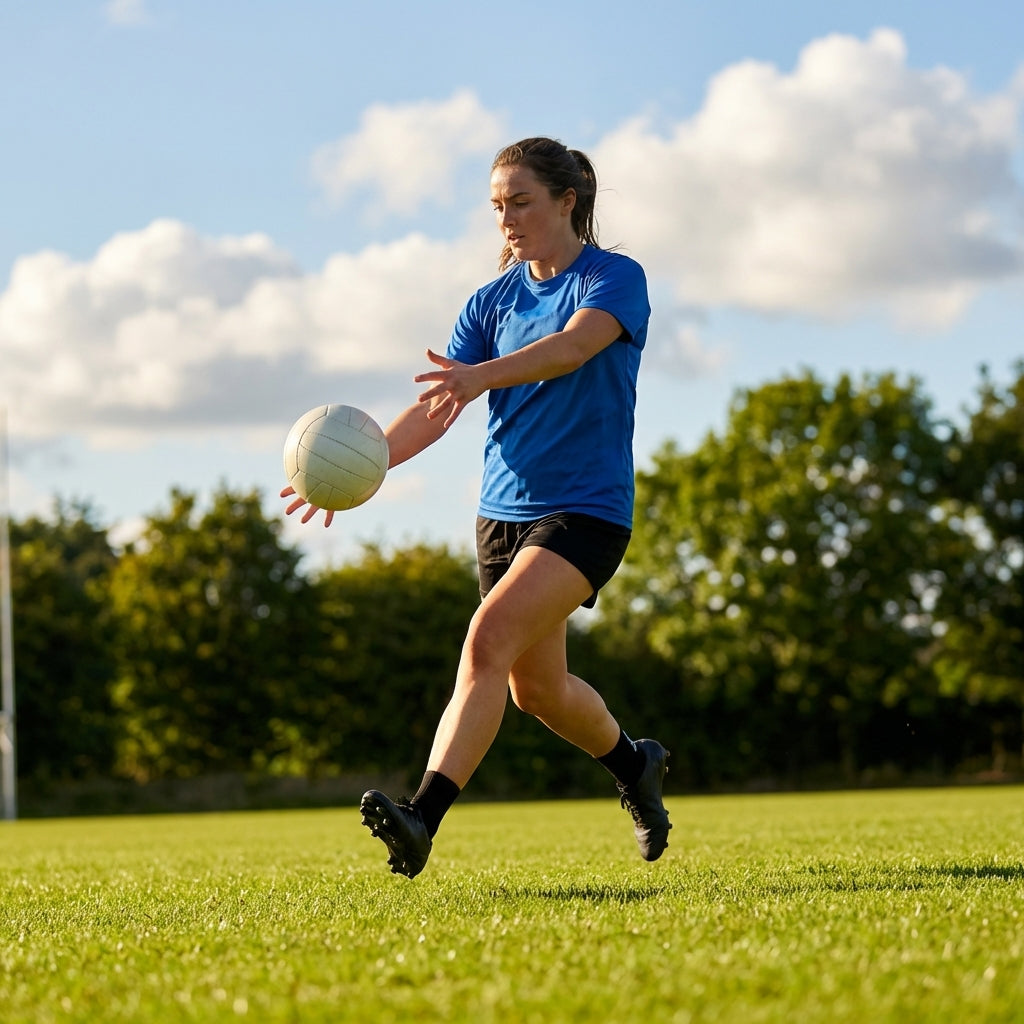 GAA Touch Gaelic Footballs made from natural/synthetic rubber for youth players