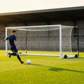 Replacement football goal nets for Alu110 goals, various sizes in white