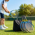 Tennis racket and bag set with aluminium rackets for coaches and players