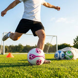 Multi-colour football designed for training and matches