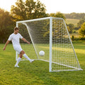 Replacement football goal nets for Alu110 goals, various sizes in white