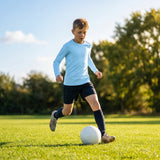 Junior Boys' Long Sleeve Base Layer Top in Various Colours