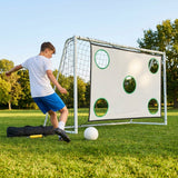 6ft x 4ft football goal post for garden use