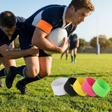 Rugby captains armband in various colours made from nylon elastic