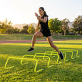 Speed Training Hurdles – 6in, 9in, 12in – Durable Plastic – Sports & Schools