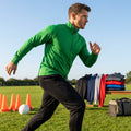 Men’s Full Zip Tracksuit Jacket in polyester for sports and casual wear