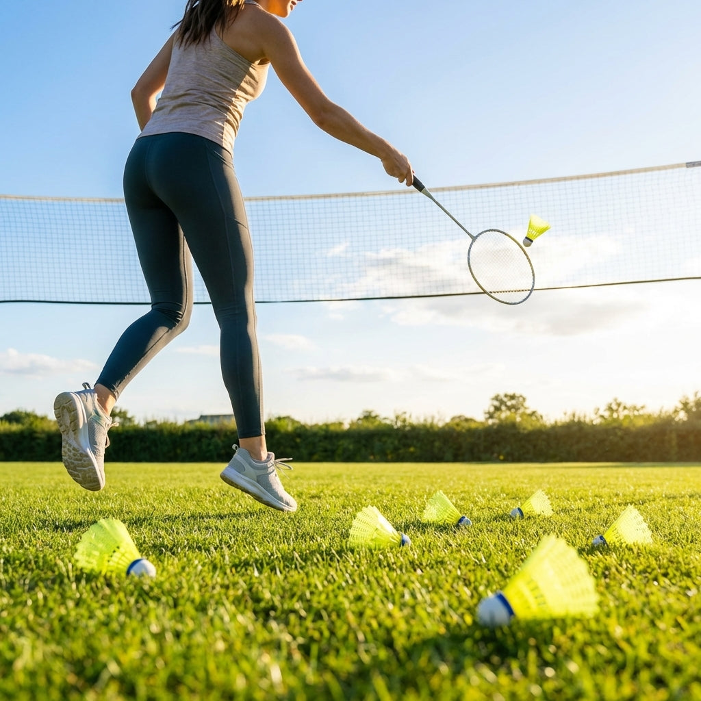 Badminton Shuttlecocks – White/Yellow – Synthetic Cork Tip – Club & Recreational Use