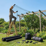 Heavy Duty Bird Netting made from high-density polyethylene