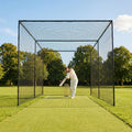 Cricket nets made from HDPE, available in various sizes for indoor and outdoor use