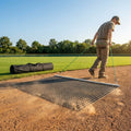 Aluminium Baseball Field Drag Mat, available in Standard and Heavy Duty styles