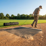 Aluminium Baseball Field Drag Mat, available in Standard and Heavy Duty styles