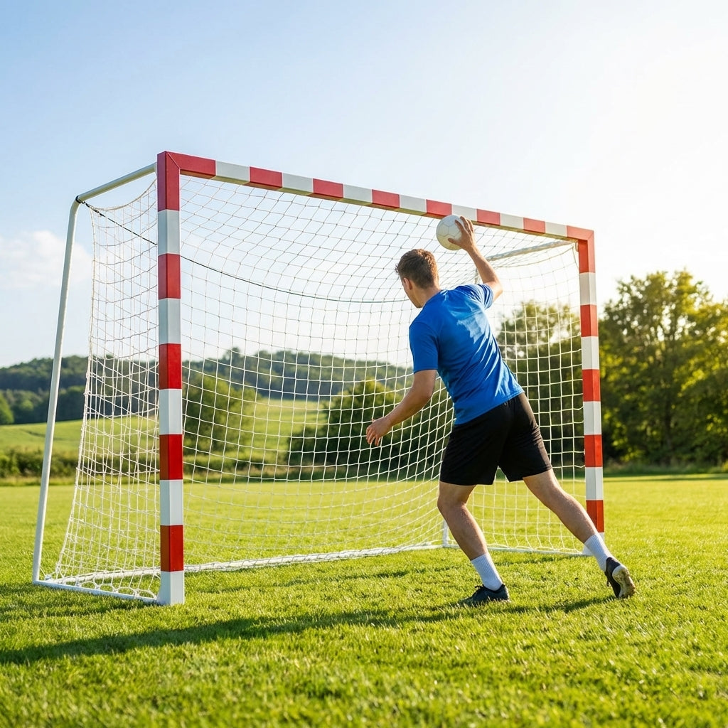 Handball Goal Nets – 3m x 2m – Durable 2mm Twine – Sports Halls