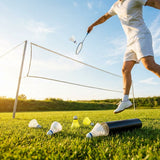 Badminton Shuttlecocks – White/Yellow – Synthetic Cork Tip – Club & Recreational Use