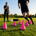 Training cones for sports practice, durable 12-inch cones