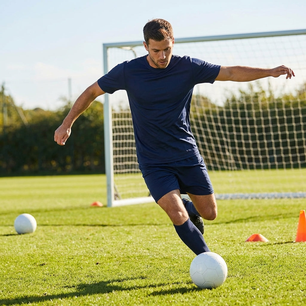 Men's classic football shirt in various colours and sizes