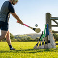 Ash Hurling Stick with custom grip colours, ideal for indoor and outdoor sports