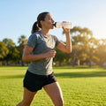 750ml sports water bottle in multiple colours, BPA-free plastic
