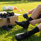 Elastic Adhesive Bandage Tape – Black/White – Cotton Spandex – Sports & Physio Use