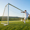 21ft x 7ft reinforced aluminium football goal