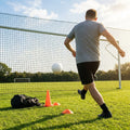 Football Ball Stop Netting in use at a sports centre
