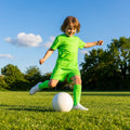 Kids' football kit in multicolour with shirt, shorts, and socks
