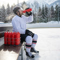 Ice hockey water bottle, 750ml BPA-free plastic