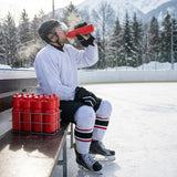 Ice hockey water bottle, 750ml BPA-free plastic