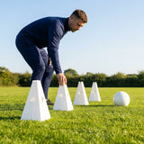 Training cones for sports practice, durable 12-inch cones