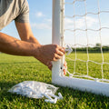 Arrow net hooks for football goals, available in 20 and 40 pack