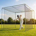Cricket nets made from HDPE, available in various sizes for indoor and outdoor use