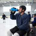 Ice Hockey Water Bottle 1L BPA-Free Plastic