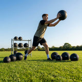 Medicine Balls of varying weights for gym and home fitness