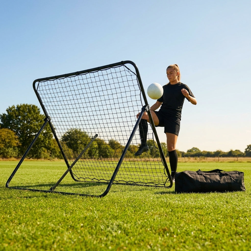 Football Rebounder with Galvanised Steel Frame for Training Drills