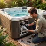 Hot tub spare parts for inflatable spa systems