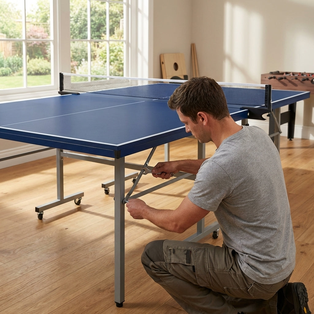Table Tennis Table Replacement Parts, featuring durable steel and nylon components