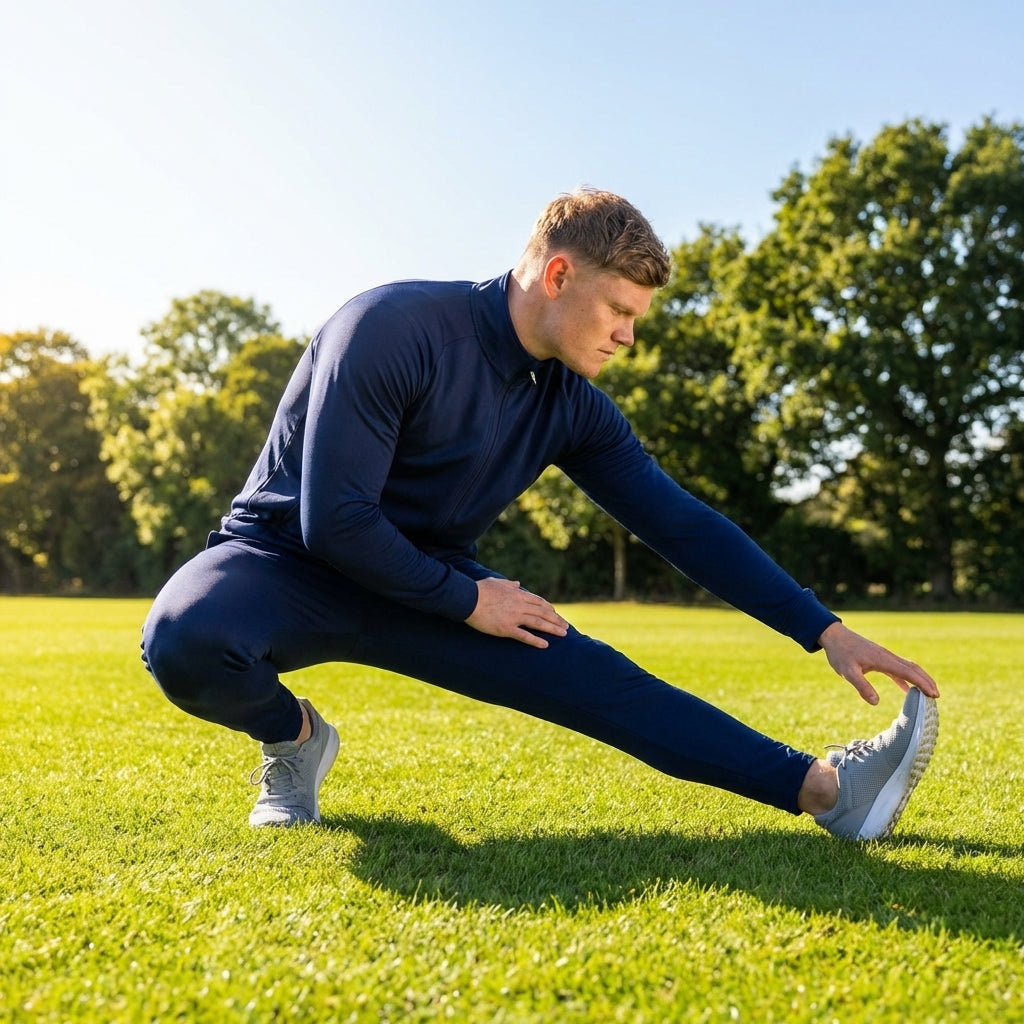Men's full zip tracksuit in black and navy blue
